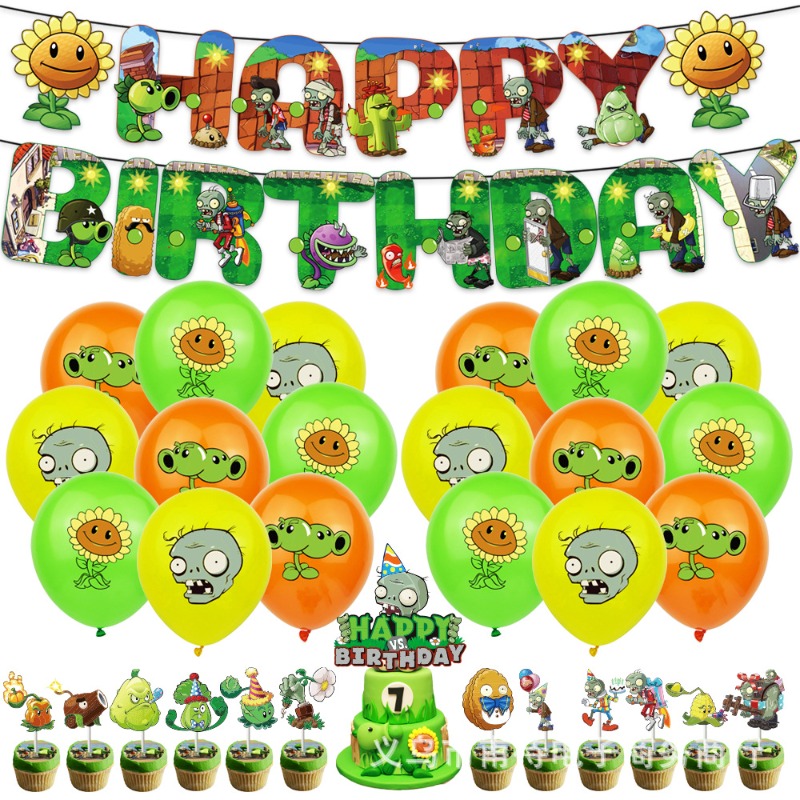 Event Supplies - New Plants Vs Zombies Edition DIY