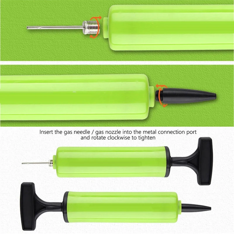 8Pcs Portable Ball Pump Set Fl - огляд і ціна Balloon Pump Hand