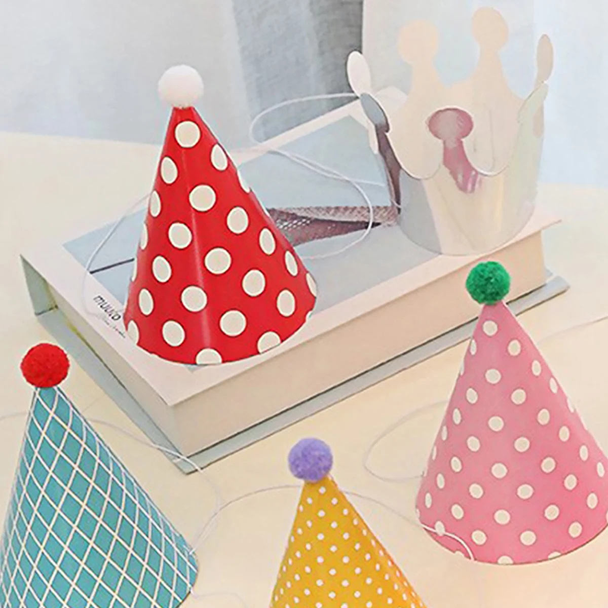 11PCS Birthday party trumpet b - огляд і ціна Party Hat Cone