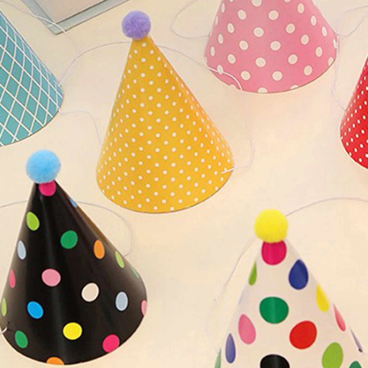 11PCS Birthday party trumpet b - огляд і ціна Party Hat Cone