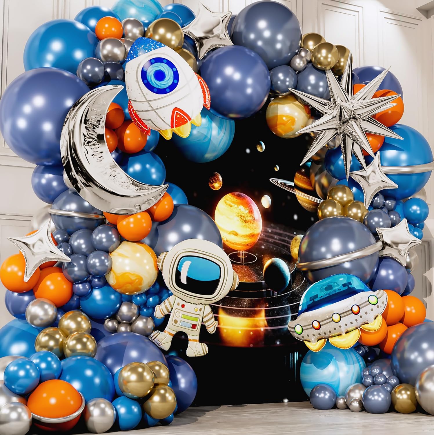 The Outer Space To The Moon Bl - огляд і ціна Balloon Arch Kit