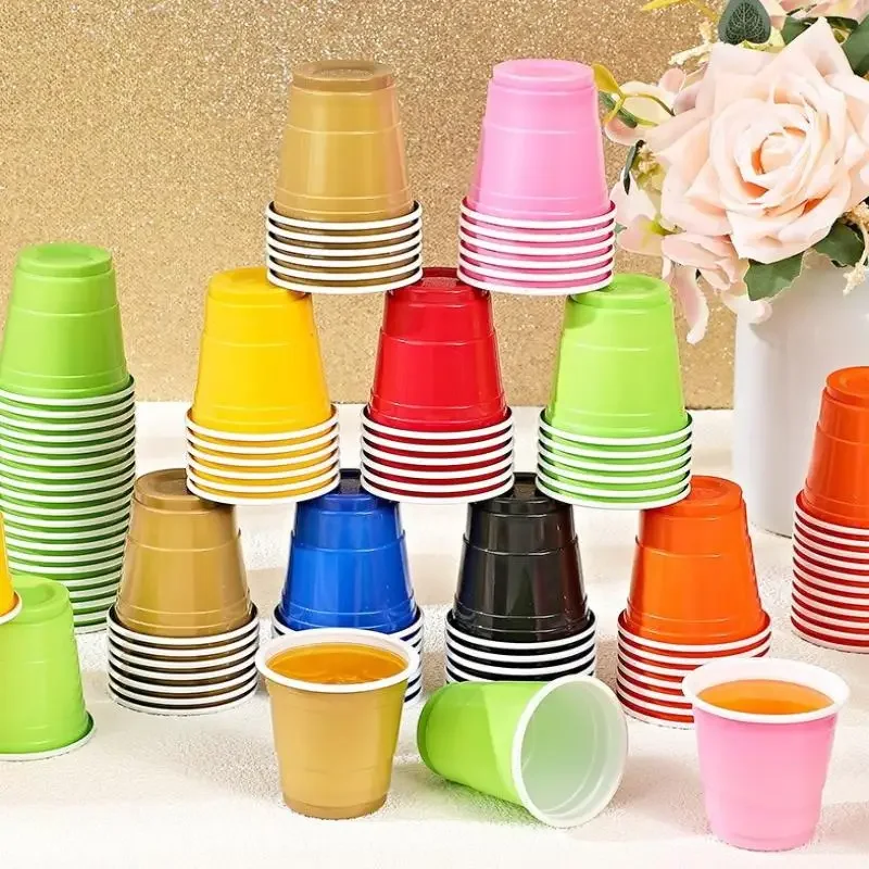 50pcs Party Disposable Plastic - огляд і ціна Plastic Cup 50Pcs