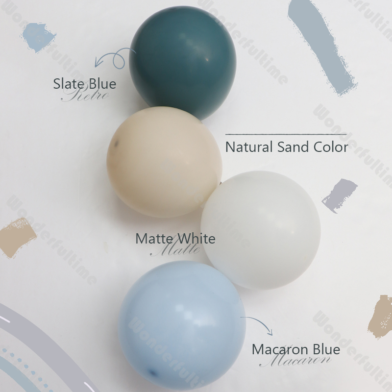 5/10/12/18inch Blue Balloons B - огляд і ціна Balloon Arch Kit