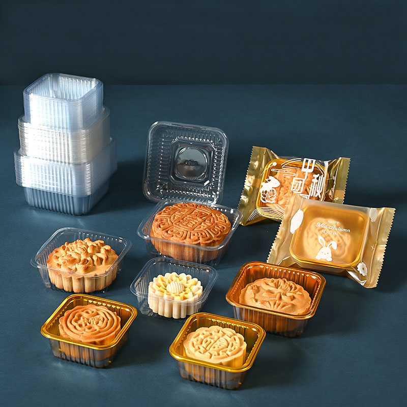 100pcs Mooncake Plastic Tray P - огляд і ціна Event Party Box